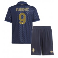 Juventus Dusan Vlahovic #9 Replica Third Minikit 2024-25 Short Sleeve (+ pants)